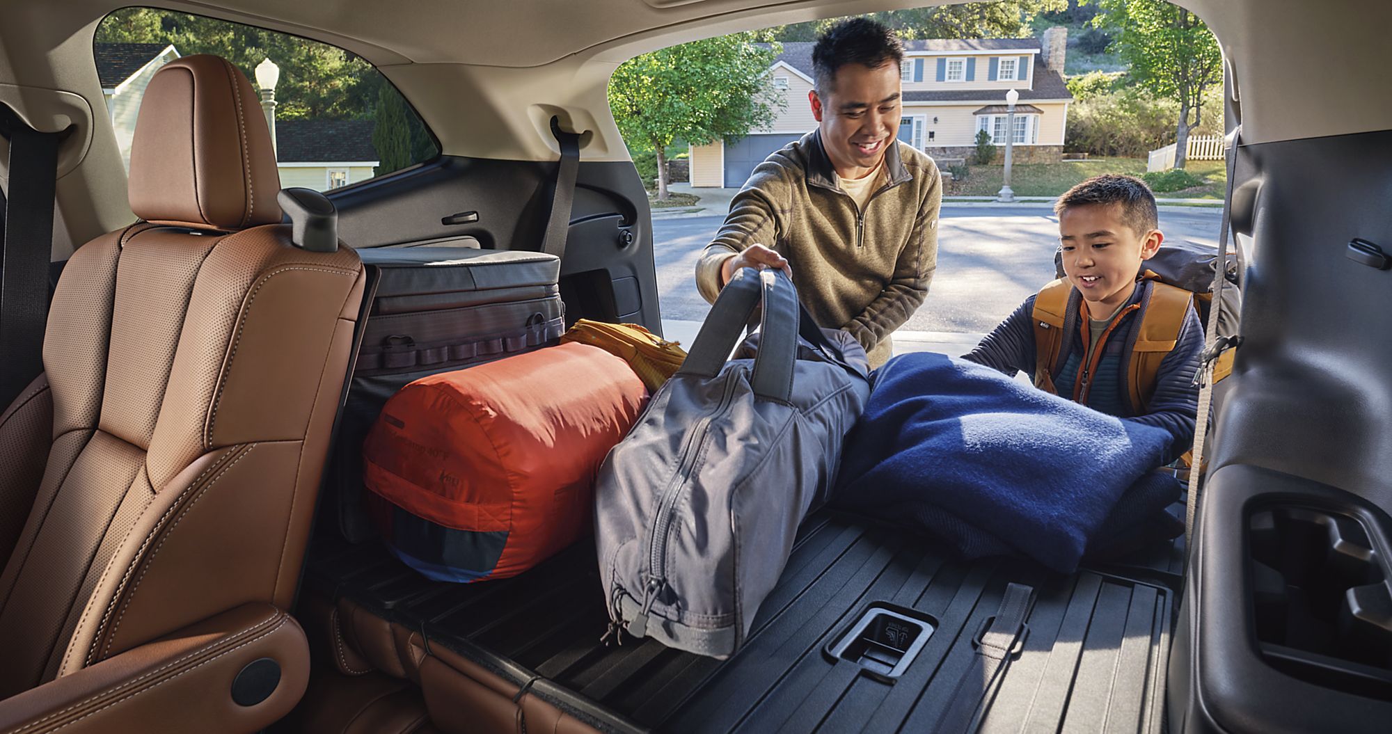 2024 Subaru Ascent Cargo/Storage Volume 